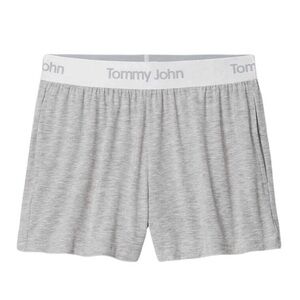 Tommy John Women’s Second Skin Banded
Pajama Shorts With Pockets - Dove Hearther